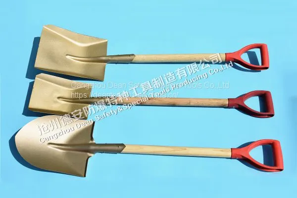 Non Sparking Garden Tools, Flat Shovel , Spade,brass , Beryllium Copper