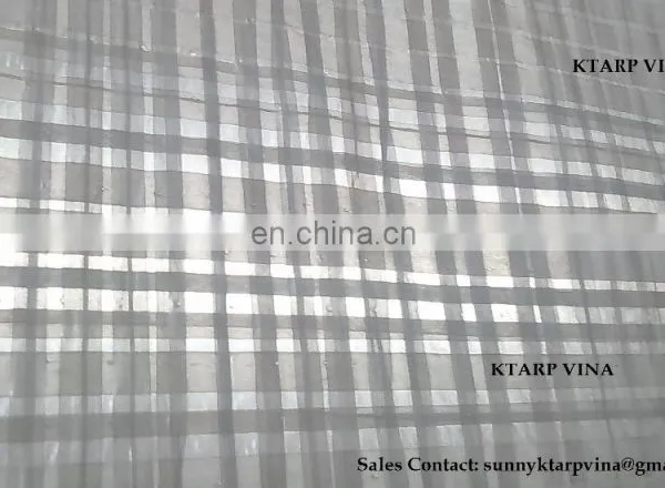 Silver TArpaulin 40GSm- Microperforated - Roofing Foil- Europe Market Made In Vietnam- Hot Sale photo-2
