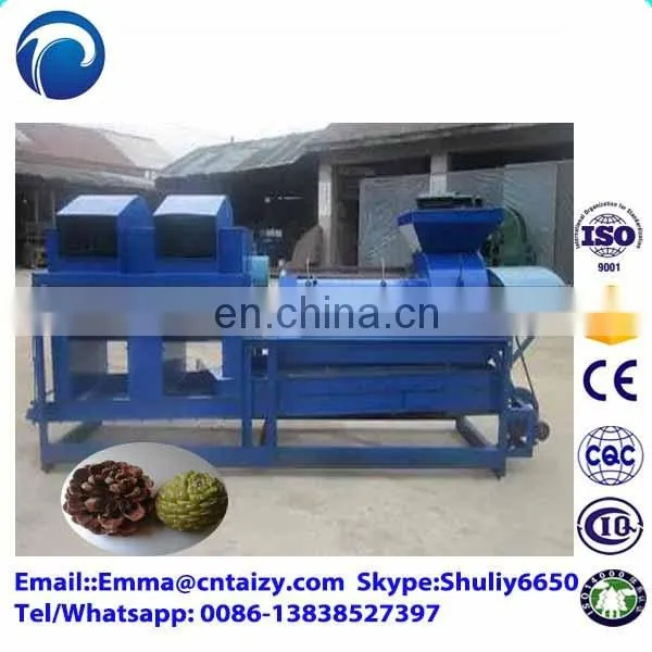 Top Quality Pine Nut Processing Machine Diesel Pine Cone Sheller for Sale Pine Cone Sheller Machine photo-5