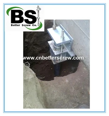 Steel Push Pier System With Pipe for Foundation Repair photo-3