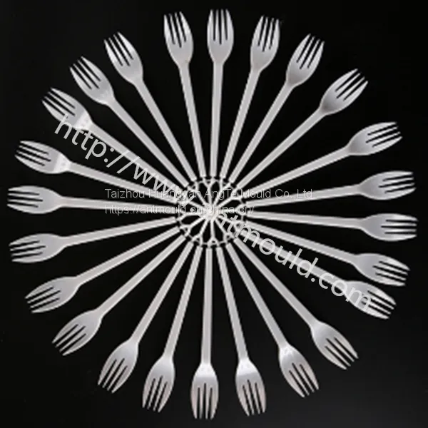 Plastic Cutlery Sets Molding Fork Spoon Knife Mold for Household photo-5