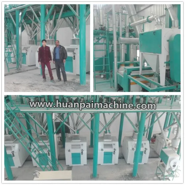 50-60TPD Maize Milling Machines Posho Mill Machine Maize Processing Machinery photo-2