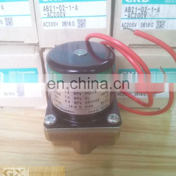 CKD Pneumatic Solenoid Valve AB21-02-1-A-AC200V photo-2