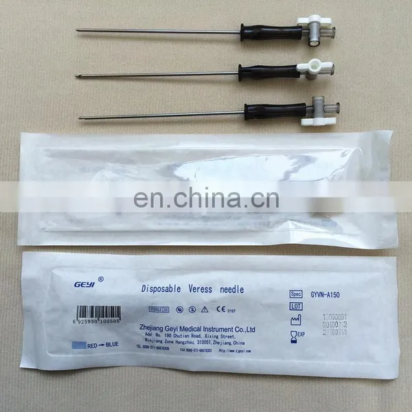 Geyi Disposable Laparoscopic Instruments Insufflation Needle Veress Needle photo-4