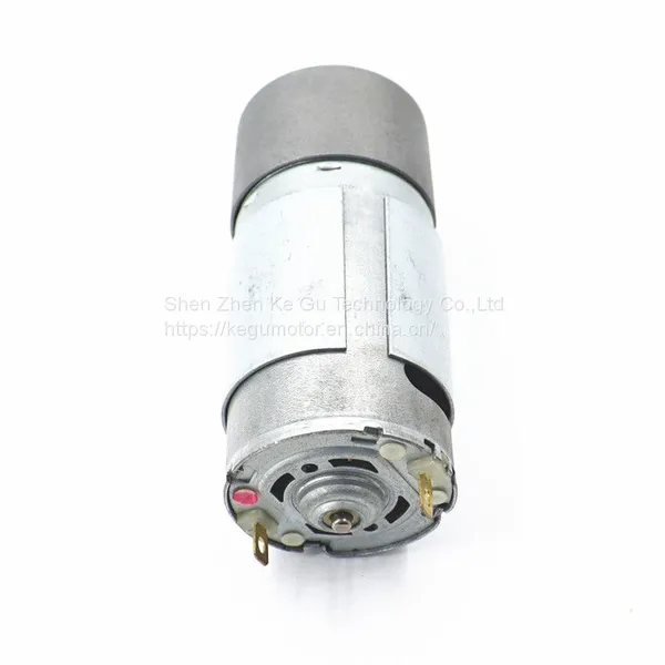 37mm 12v 24v dc Gear Motor With Encoder for 37mm Metal Gearbox and Intelligent Robot photo-2