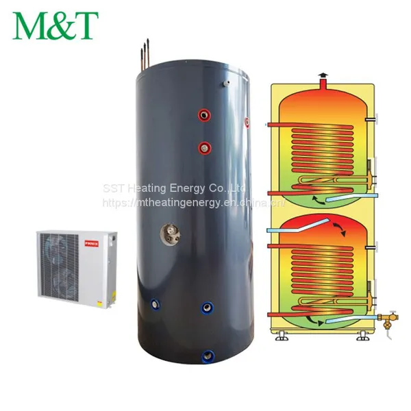 Solar Air Condition and Heat Pump Water Heater 200l Buffer Tank Design photo-2