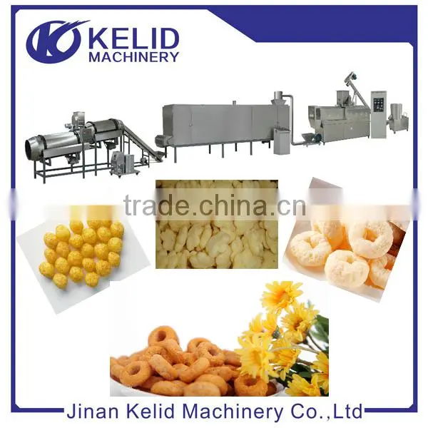 Mini Commericial Twin Screw Extruder Corn Snack Food Making Machine photo-2