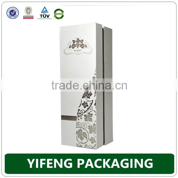 New Technology Luxury Custom Print Folding Wine Gift Box Cardboard Wine Bottle Packaging Box photo-5