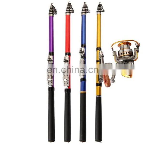 The New Popular Soft Tail Telescopic Rocky Fishing Rod Hand Sea Dual Use 45 Cm Sub Catfish Fishing Rod photo-2