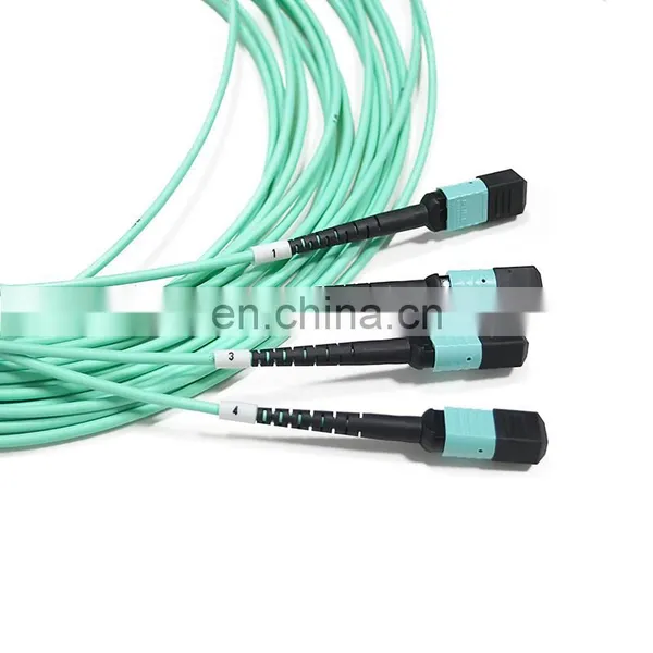 OM3 OM4 12 24 48 Cores Fiber Optic MPO Cable photo-2