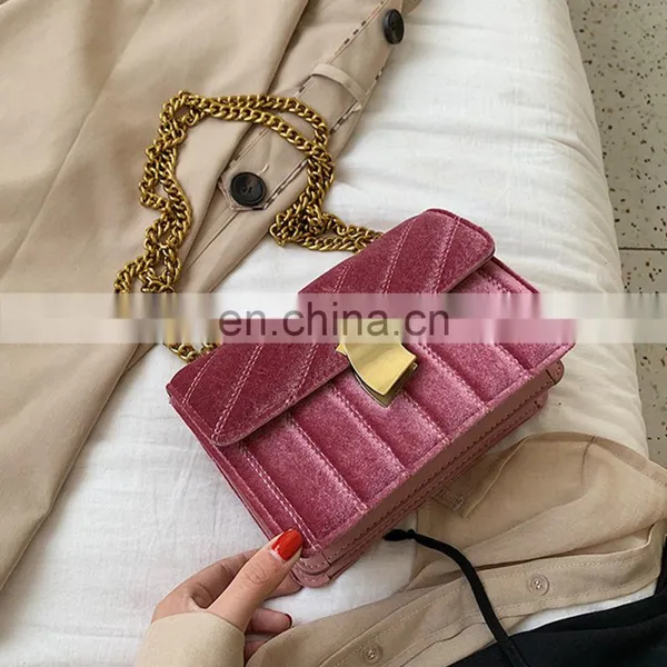 Wholesale Fashion Velvet Special, Lock Ladies Shoulder Bag/bags Women Handbags Purses photo-4