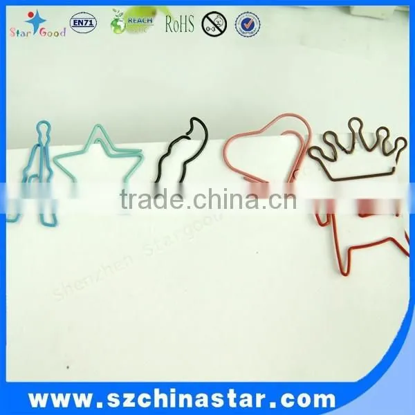 Metal Stationery Clip Free Design Variety Shape Clip photo-2