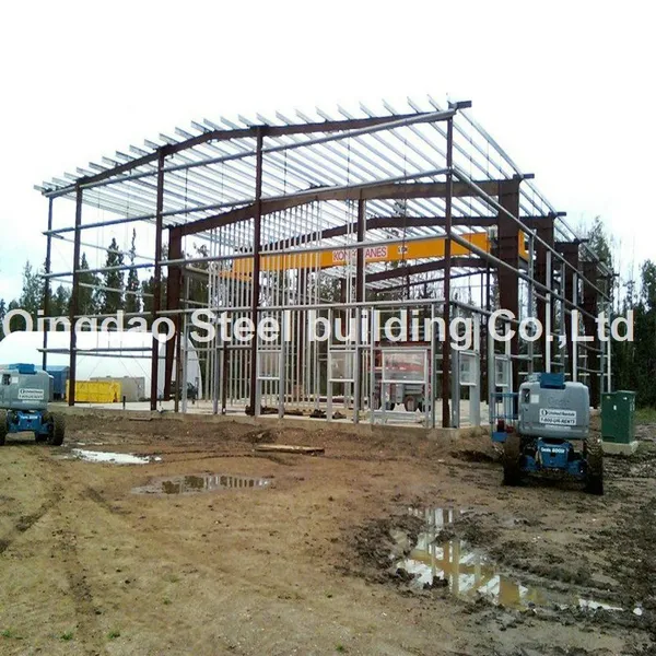 Prefabricated Light Weight Steel Strucuture Frame Warehouse Building/Prefab Steel Metal Warehouse photo-5