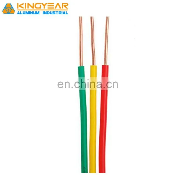 Pvc 4g 1.5mm2 2.5mm2 U1000r02v Cable Single Core Bv Wire photo-3
