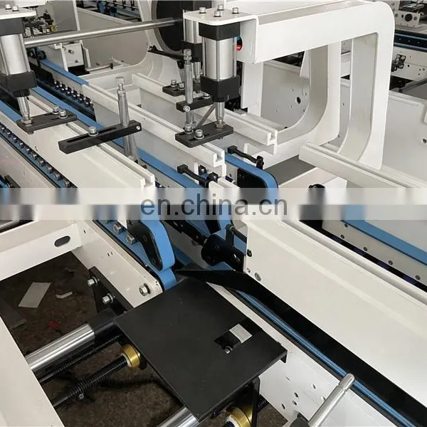 GDFG900 High Speed Carton Paperboard Silk Stocking Candy Box Folding Gluing Machine, Automatic Crash Lock Bottom Folder Gluer photo-4