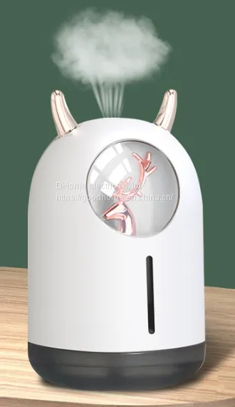 Mini 600mL Air Humidifier Water Level Visible（Wechat:13510231336）