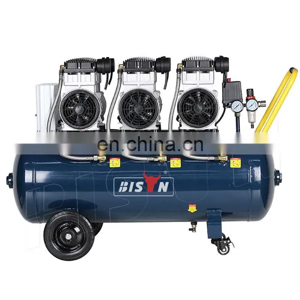 Bison China Customizable Silent 1500W Wholesale 20 Cfm Oil Free Air Compressor photo-5