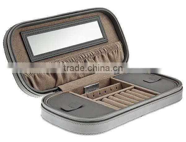 High Quality With Competitive Price Leather Travel Jewelry Case,custom Make Jewelry Necklace Travel Cases,jewelry Cases for Neck photo-2