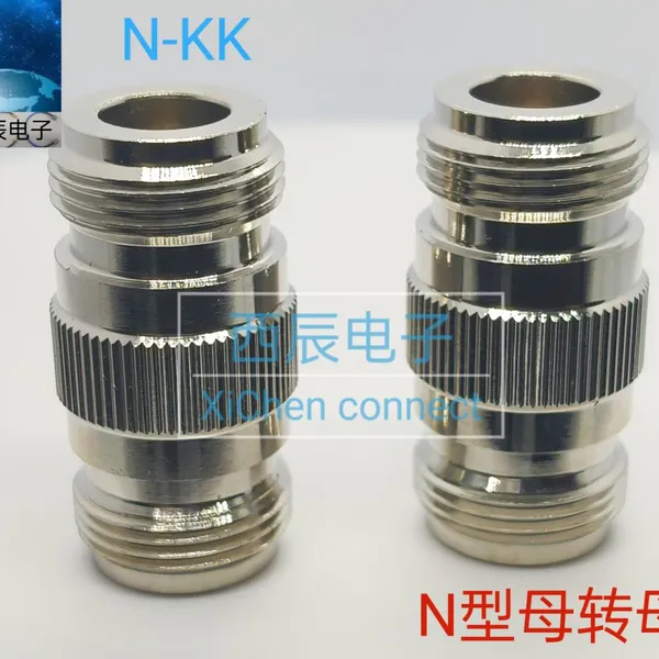 RF Coaxial Connector N Female Head to Female Head photo-3