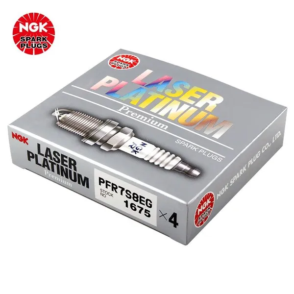 Wholesale Original Genuine NGK Spark Plug Double Platinum PFR7S8EG 1675 Car Engine Spark Plug for VW photo-2