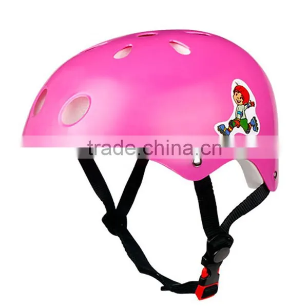 KY-B0066 Cartoon Figure Pattern 11 Holes Roller Skate Helmet Breathable Made From Top Manufacturer With Imported Plastic photo-2
