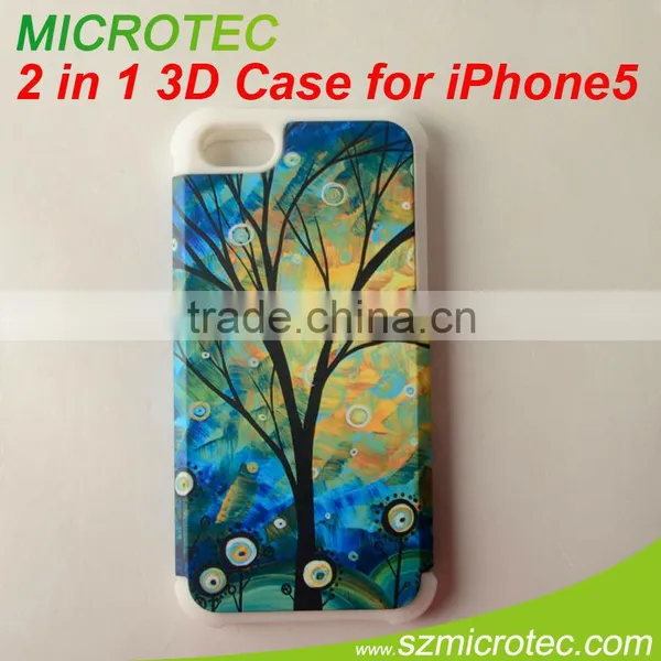 MT-IP5R2-3D 3D Sublimation Case for Iphone 5