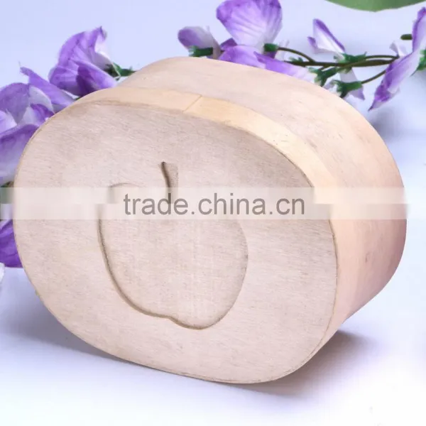 Wooden Soft Box,Custom Art Mind Box, Wooden Round Box for Apple photo-3