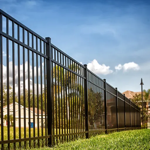 Customizable Wrought Iron Garden Fence Panels for Commercial Use photo-3