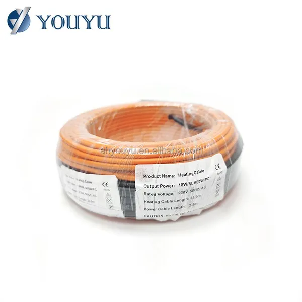 High Quality Defrost Floor Heating Cable Underfloor Heat Tracing Cable for Water Pipe photo-3