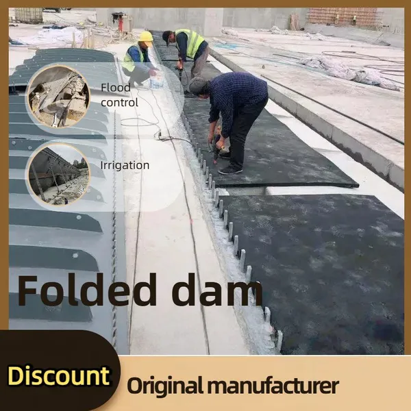 0.03-0.08MPa Working Pressure Pneumatic Shield Gate - Low Maintenance Dam for Small Hydropower Station photo-2
