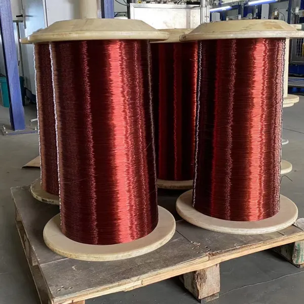 Factory on Sale EIW/180C Enameled Round Aluminum Winding Wire PT60 0.361mm 25kg Per Roll With Good Performance photo-1