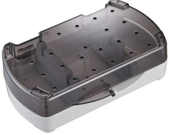 High-temperature Transparent Plastic Material, Oral Instrument Sterilization Box, Steam Disinfection, Transparent, Hydrolysis-resistant and High-temperature-resistant photo-5