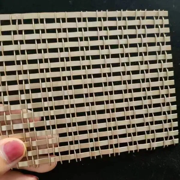 Factory Direct Sales of Stainless Steel Woven Metal Decorative Mesh for Interior Partitions photo-5