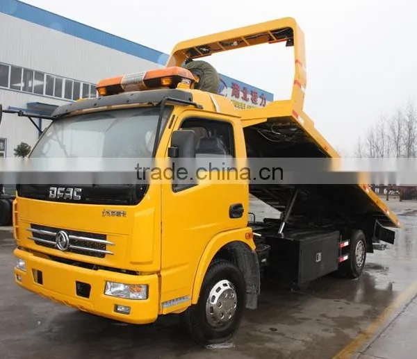 Dongfeng DLK 4 Ton Towing Wrecker,4x2 Used Tow Truck photo-3