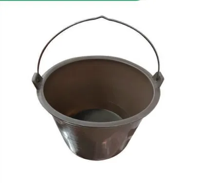 Heavy-Duty Construction Bucket, 500G Thickened Wear-Resistant Mortar Bucket
