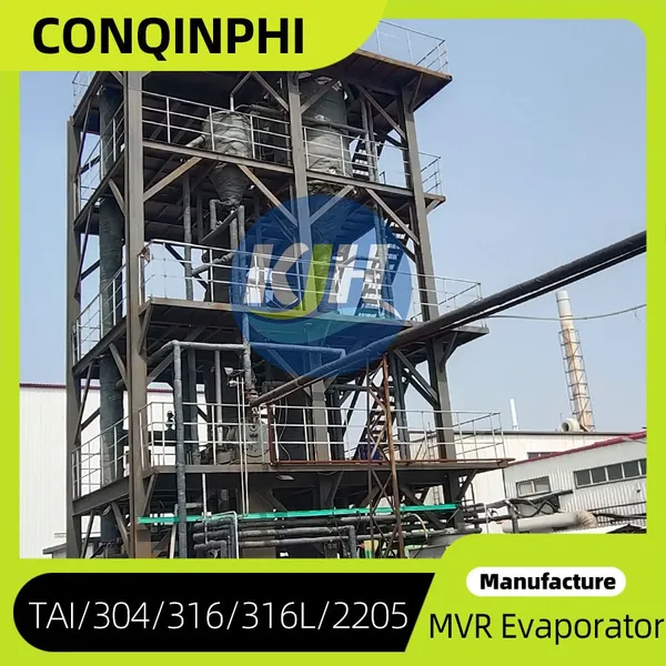 0.5t/H Biopharmaceutical Vacuum MVR Evaporator System photo-5