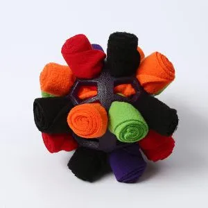 T0017-Puzzle Food-dispensing and Sniffing Ball Toy