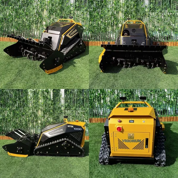 Lawn Mower Tractor ZTR Gasoline Ultra-Width Labor Saving Remote Control Hammer Knife Mower ATV Flail Mower 1m photo-2