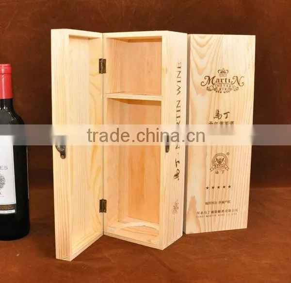 Hot New Products for 2015 Wooden Single Wine Glass Box photo-4