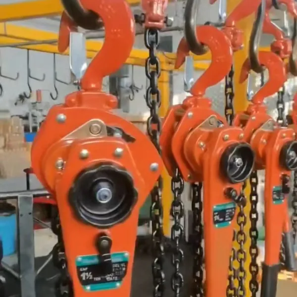 Chain Hoist; Hand Tackle Block