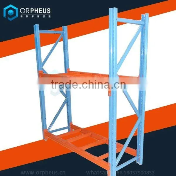 Food Company Racking Warehouse Storage System Metal Rack Shelf Heavy Duty 2 Tier Warehouse Pallet Racking System