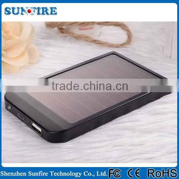 Portable 2600mah Usb Power Bank Mini Solar Charger, Mini Solar Power Bank Malaysia