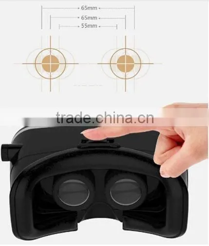 2016 Popular Shinecon VR Virtual Reality 3D Glasses Immersive Video and Game Player VR BOX photo-2