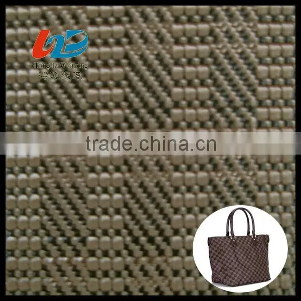 1680D Polyester Dobby Fabric With PU/PVC Coating For Bags/Luggages/Shoes Using photo-3