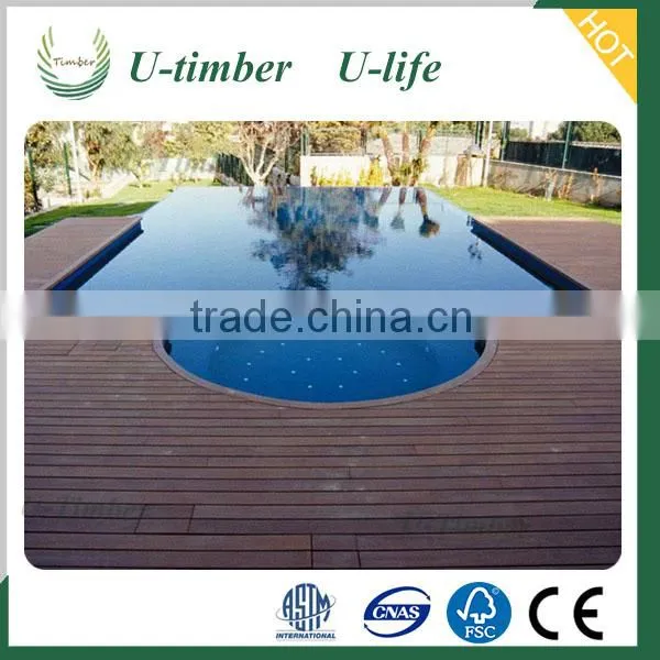 Waterproof Solid Wood Flooring Composite Wpc Outdoor Decking photo-4