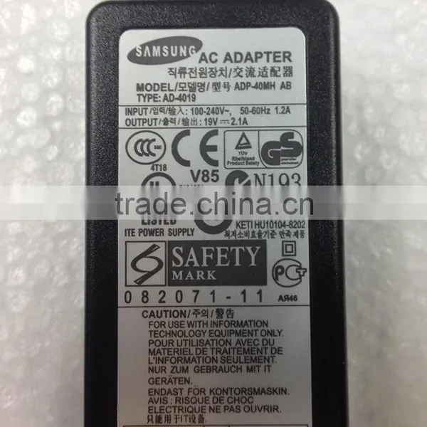 New Original For Samsung Laptop Adapter ac Power Charger 19V 2.1A 40W ADP-40MH AB For Samsung 900X3C 915S3G 905S3G Ultrabook photo-6