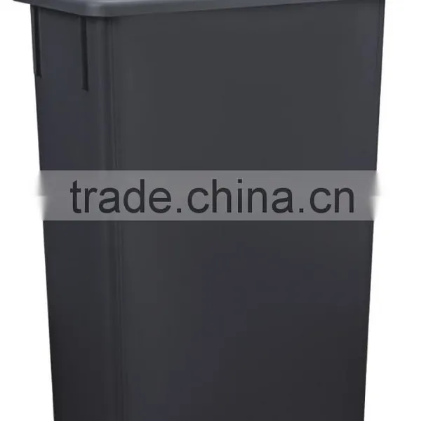 Gallon Space Saver Trash Can Slim Jim Thin Container photo-2