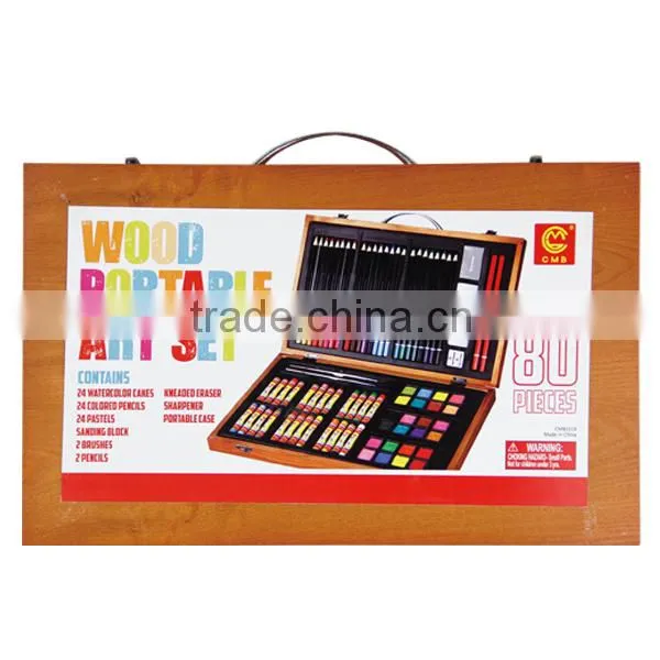 High Quality Wooden Art Set New Stationery Products photo-5
