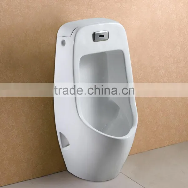 Modern Style Floor Standing White Glazed Ceramic Sensor Urinal photo-4