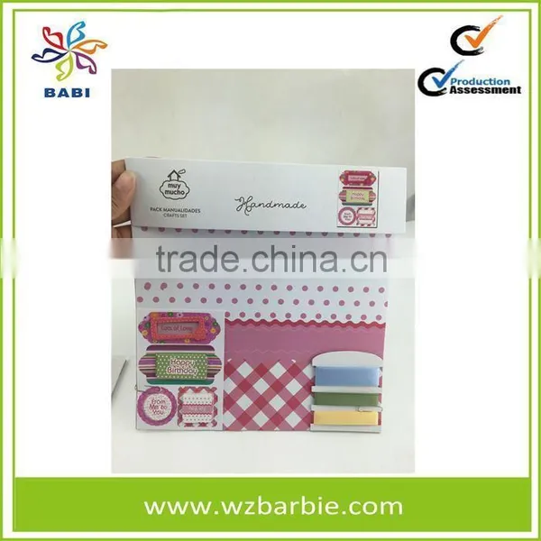 DIY Birthday Gift ACCESSORY With Sticker And Ribbon Craft Sets photo-3
